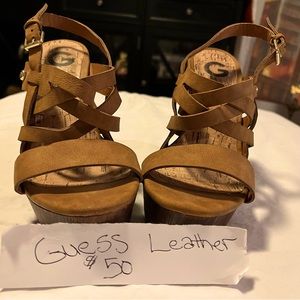 Guess leather shoes